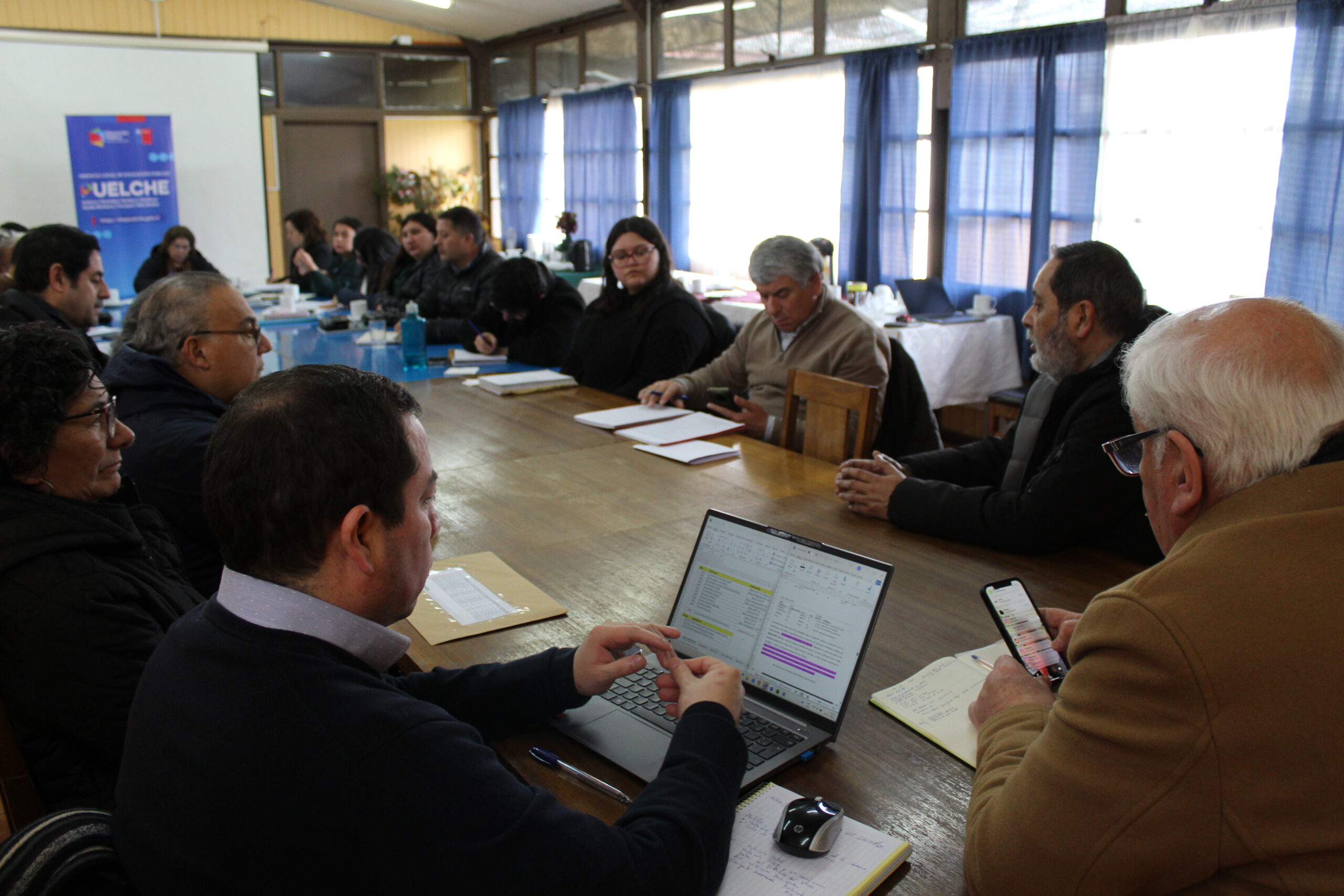 Encuentro clave con directores y directoras de establecimientos educacionales de Santa Bárbara