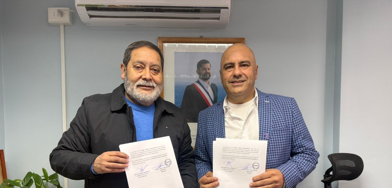 SLEP Puelche y AMCORDI se unen para fortalecer la educación pública en siete comunas del Biobío