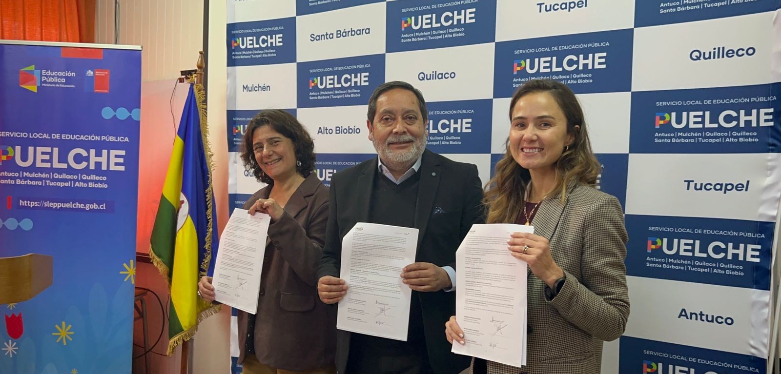 Fundación CMPC y SLEP Puelche firman convenio para fortalecer la educación temprana en el territorio